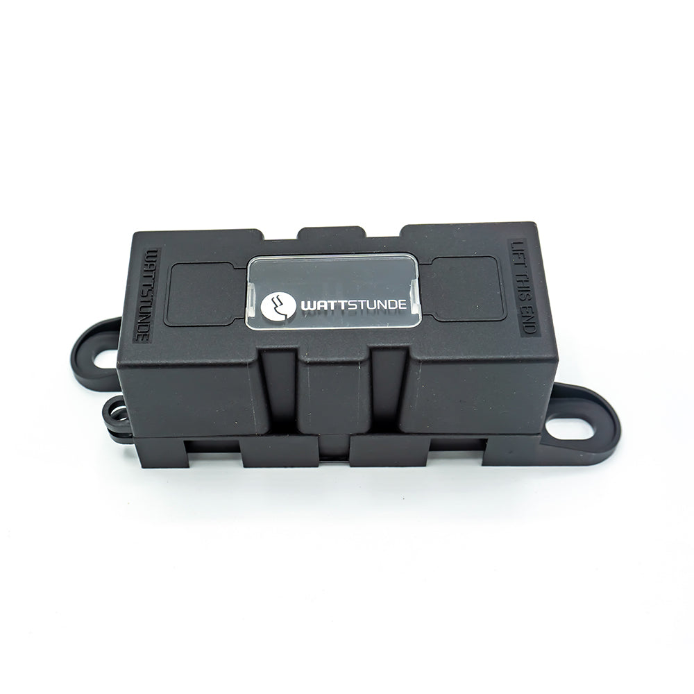 WATTSTUNDE® fuse holder black for ANM high-load fuses