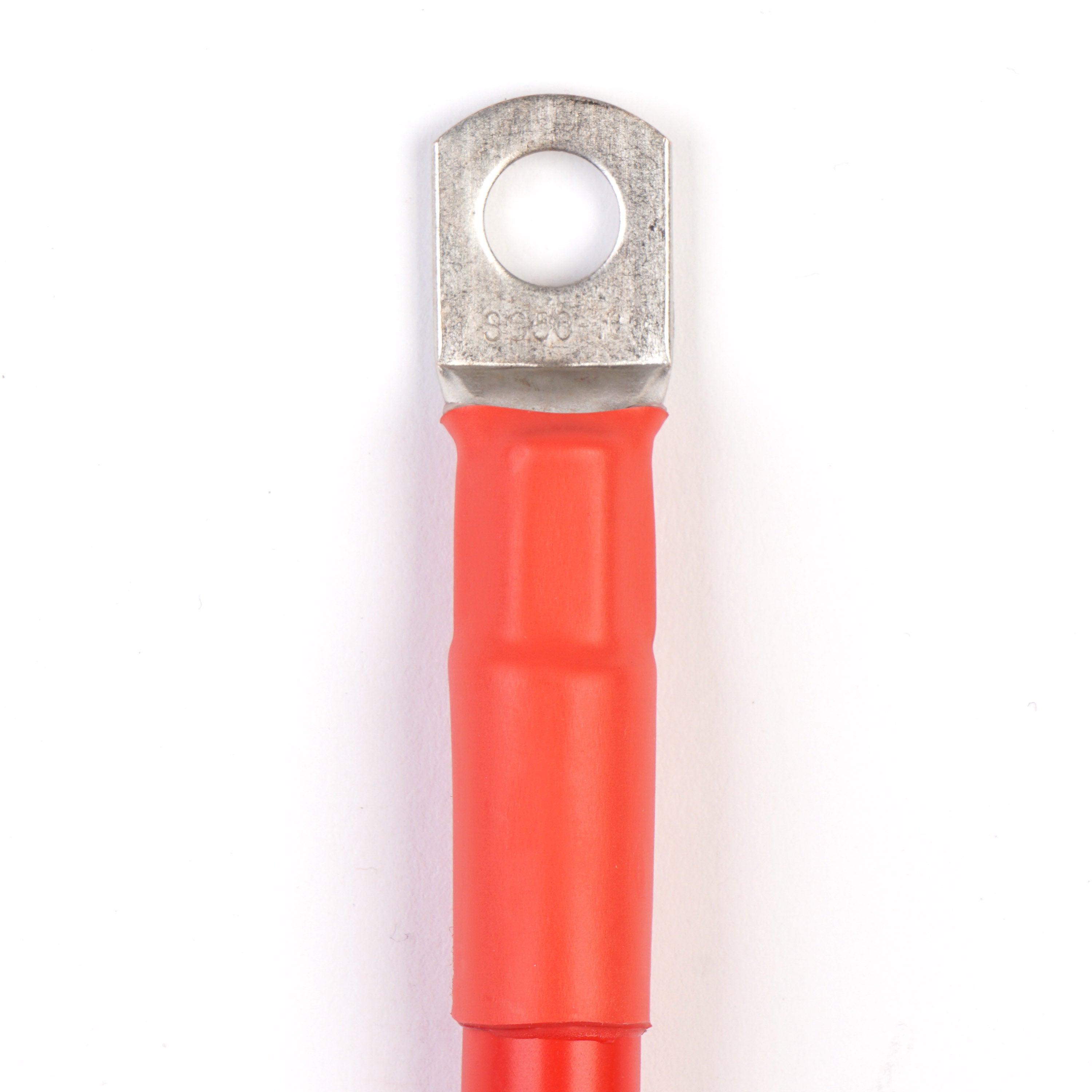 WATTSTUNDE® battery cable 50mm² M8/M10 30cm red