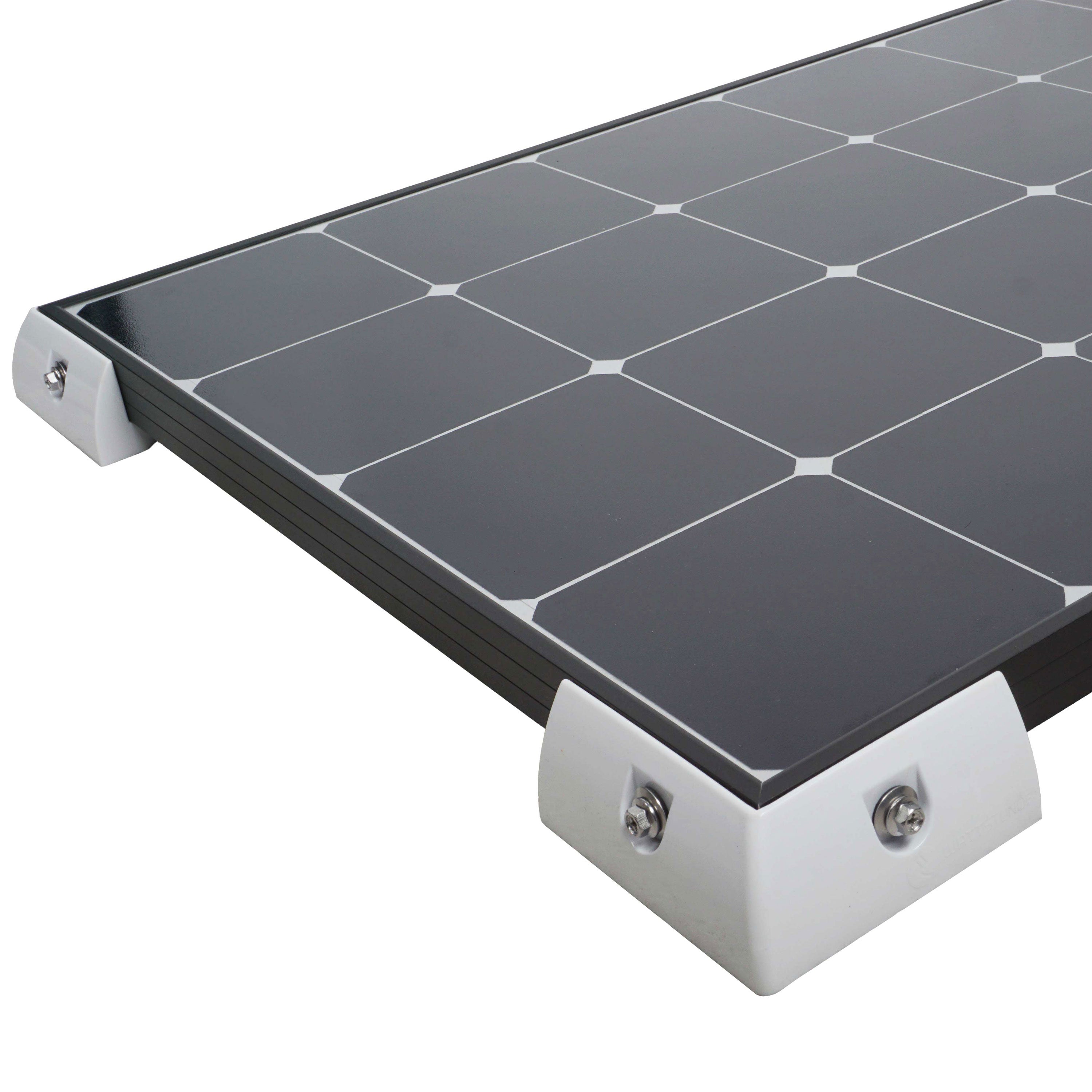 WATTSTUNDE® MOUNT Solarmodul Halterung corner weiß