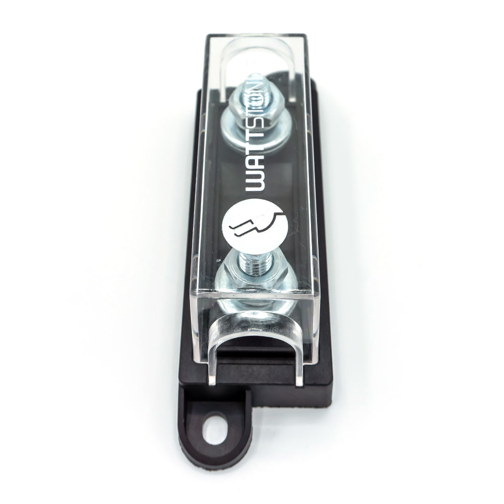 WATTSTUNDE® Sicherungshalter FH-M1  transparent für ANM Hochlastsicherungen