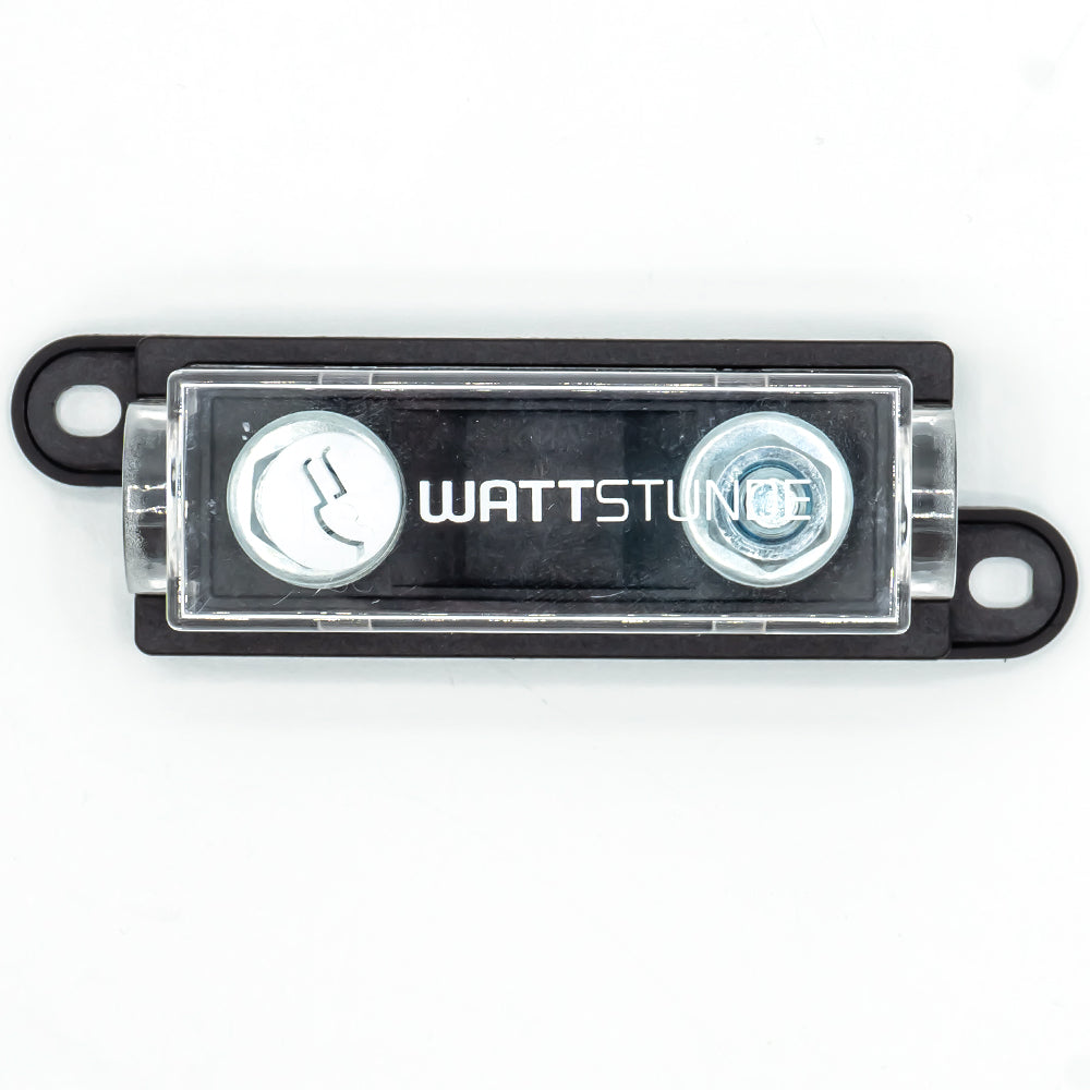 WATTSTUNDE® Sicherungshalter FH-M1  transparent für ANM Hochlastsicherungen