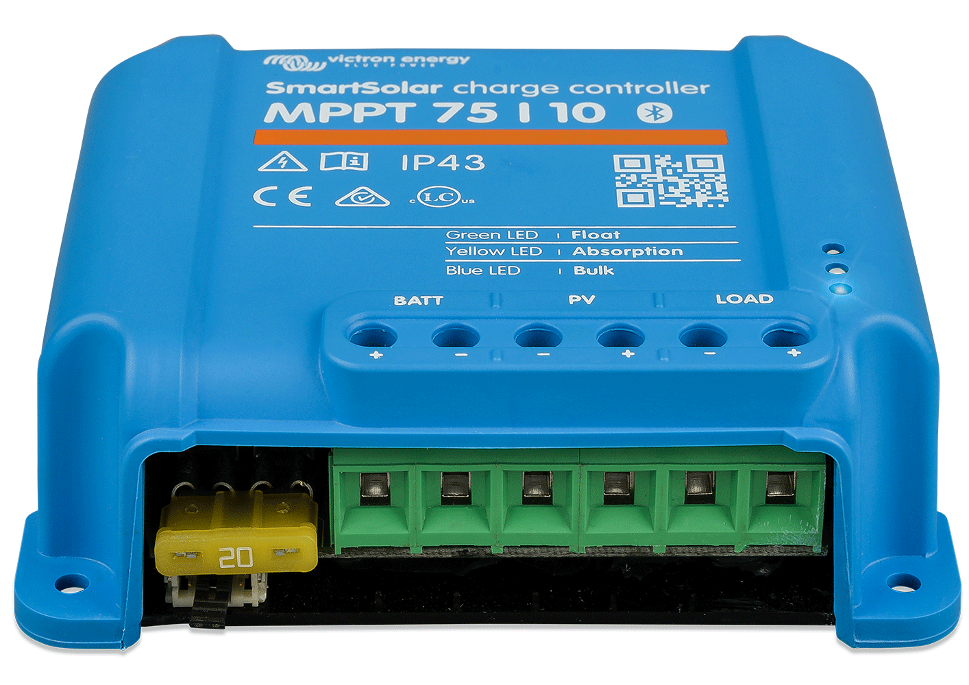 Victron SmartSolar MPPT 75/10 Bluetooth integriert