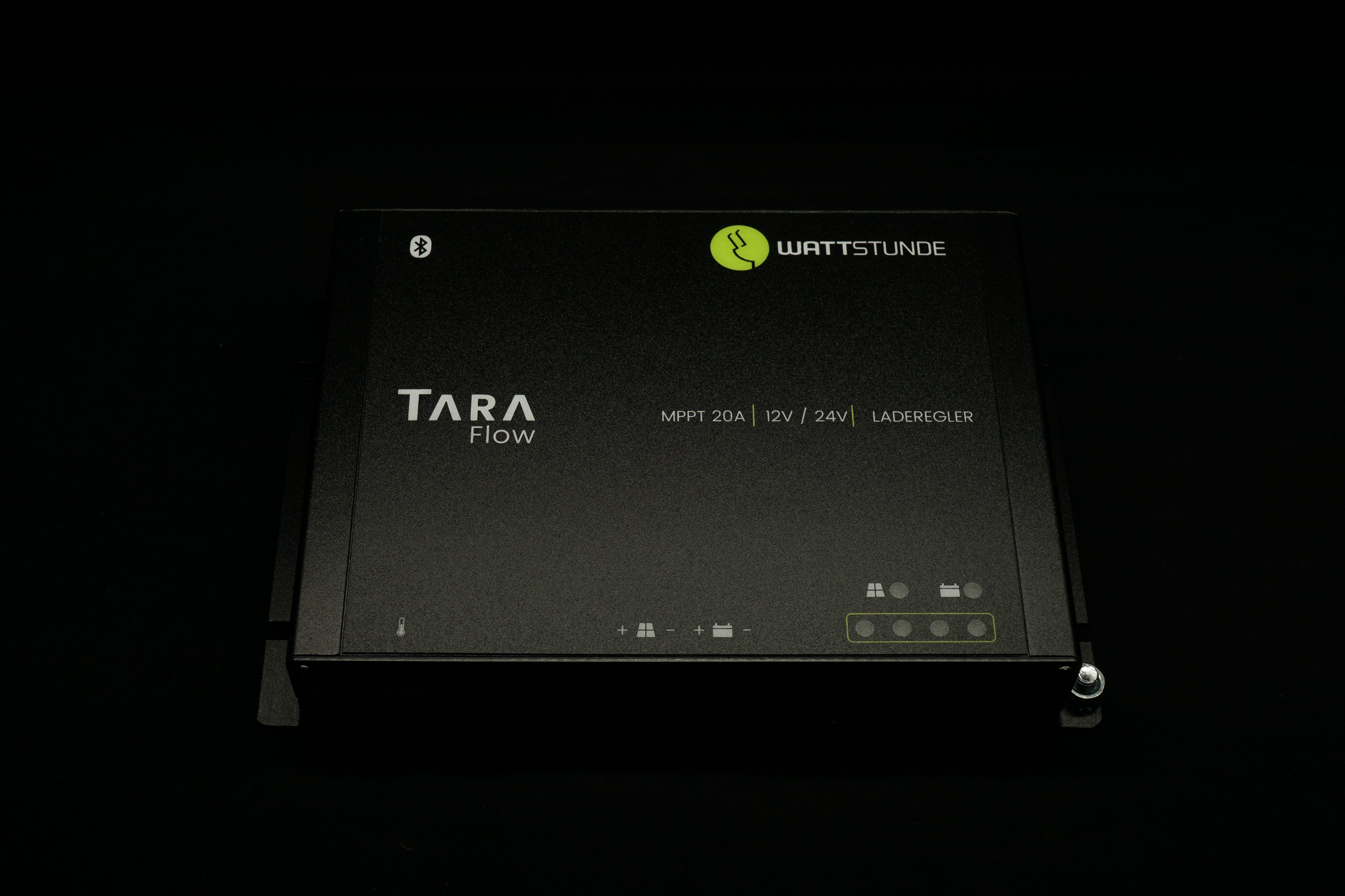 WATTSTUNDE® TARA Flow 75V 20A MPPT Solar Charge Controller