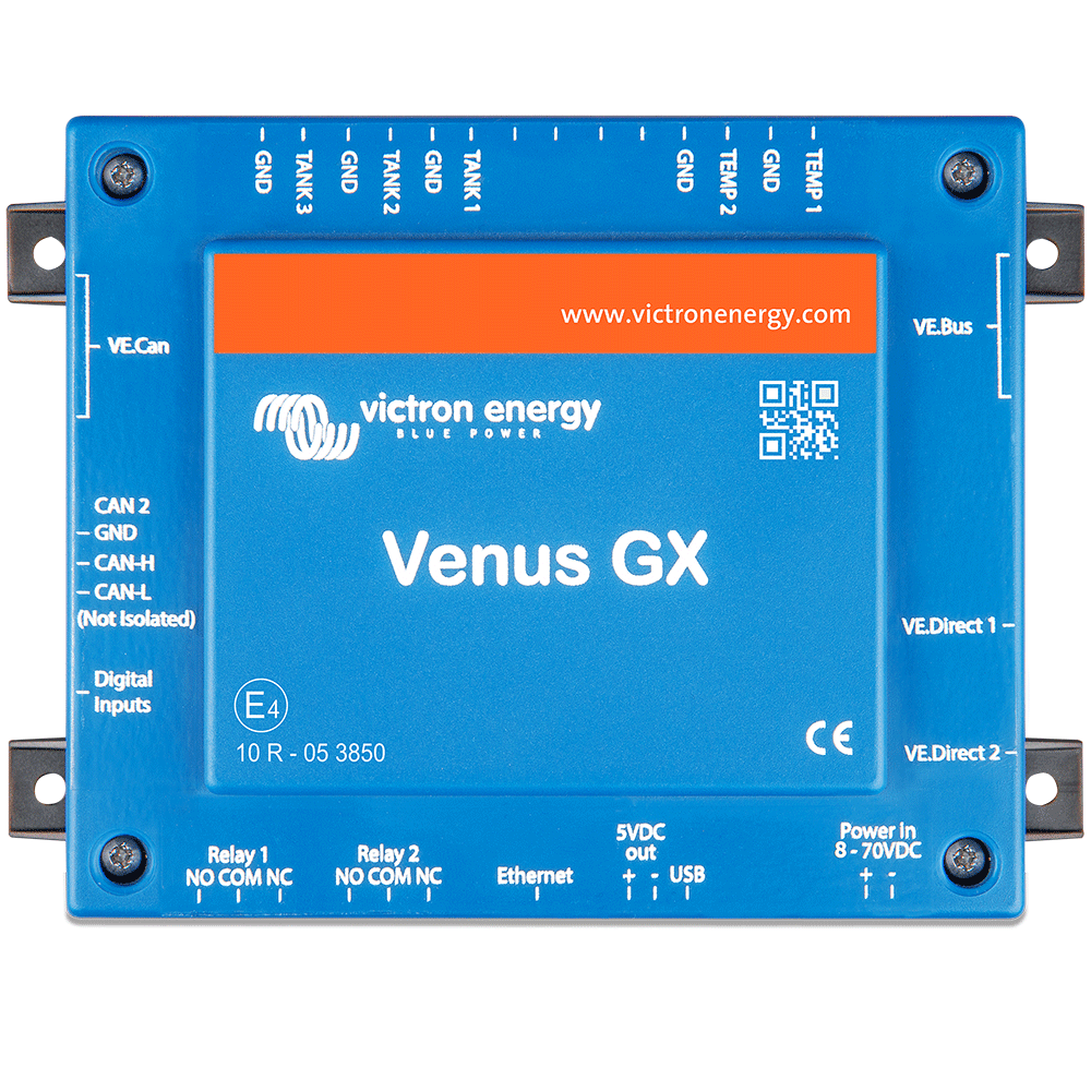 Victron Venus GX system monitoring and control unit