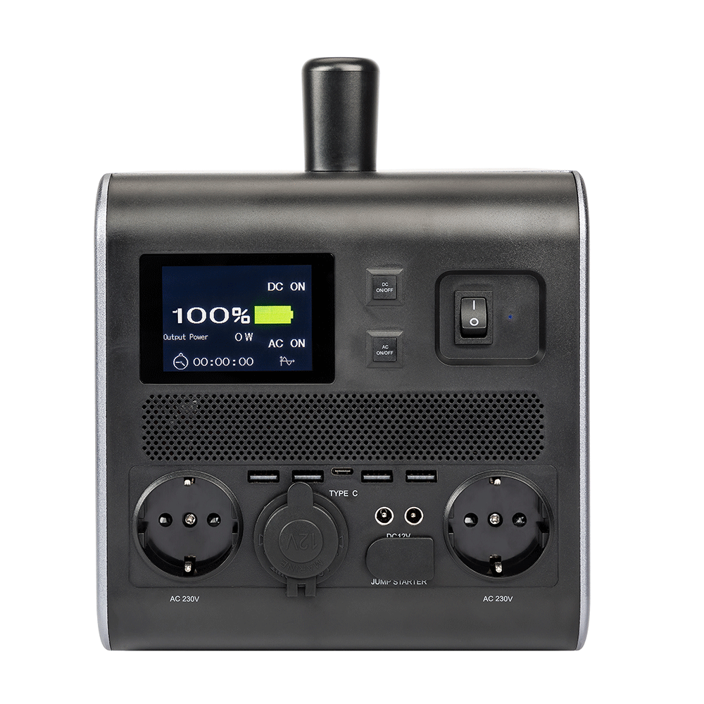 WATTSTUNDE® WS500PD POWERDUDE Powerstation 500W / 540Wh