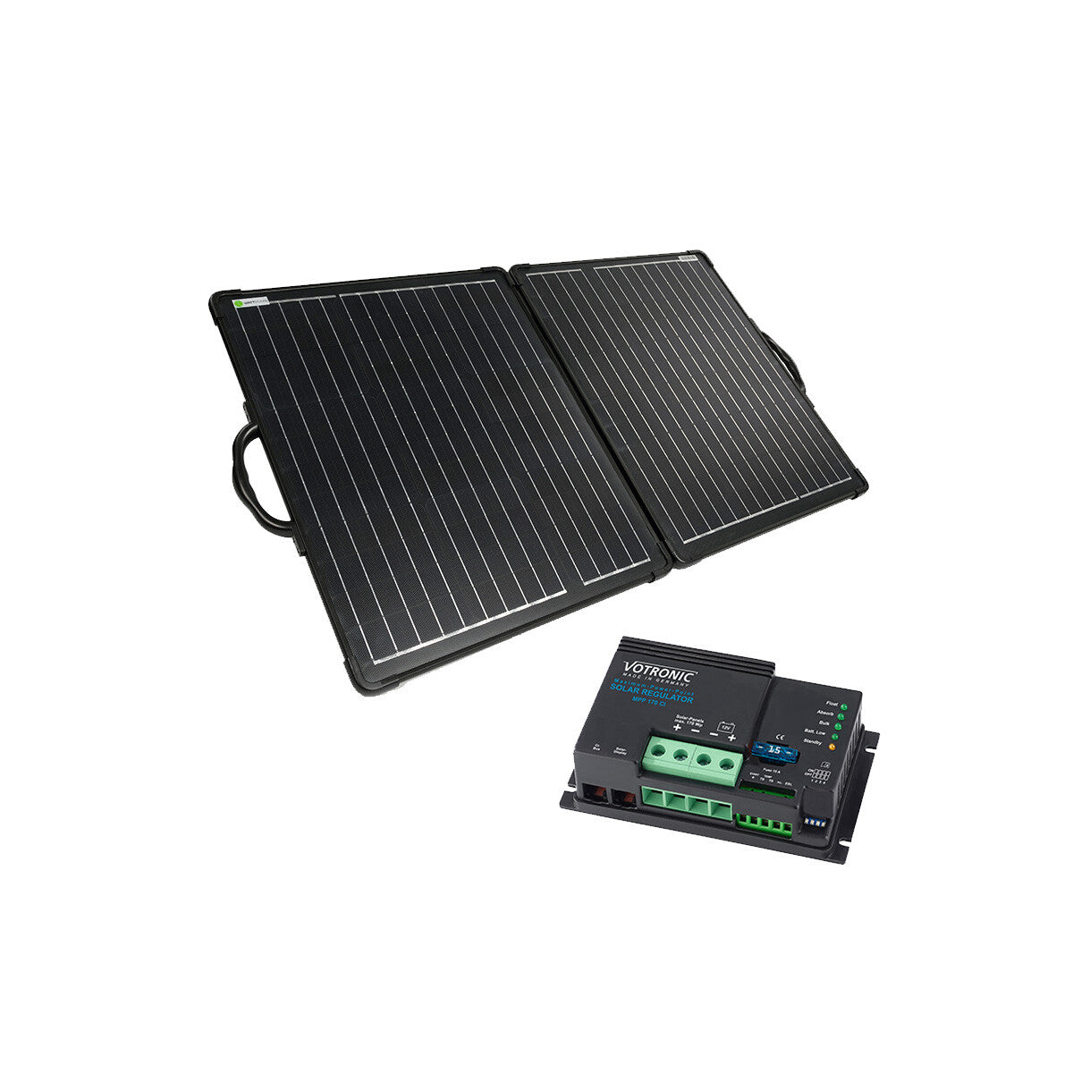WATTSTUNDE 80W ULTRA LIGHT Solar Case WS80SUL with Votronic MPP170 CI - 101-50180-003