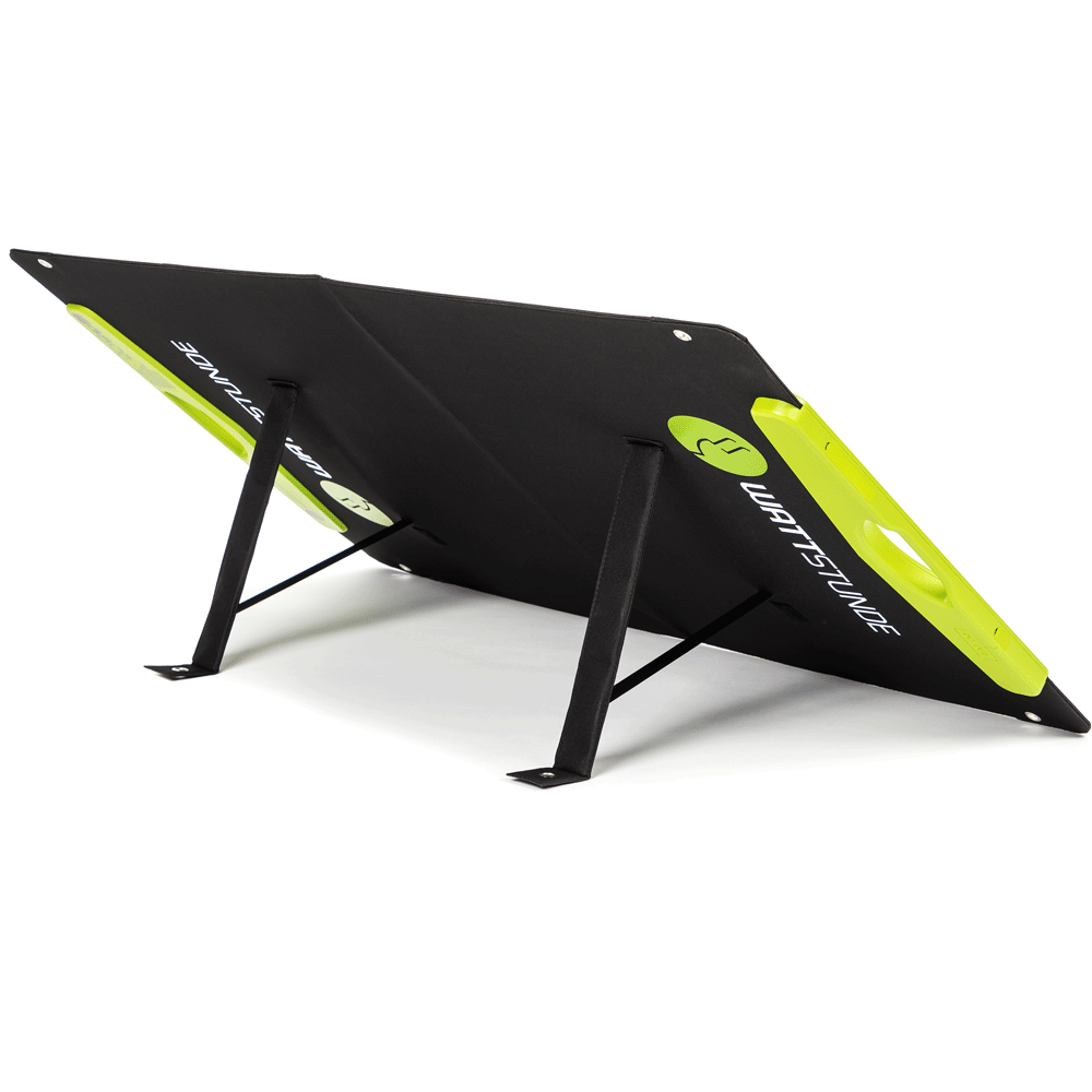 WATTSTUNDE® 100W SolarBuddy Solartasche WS100SB direkt mit USB Anschluss