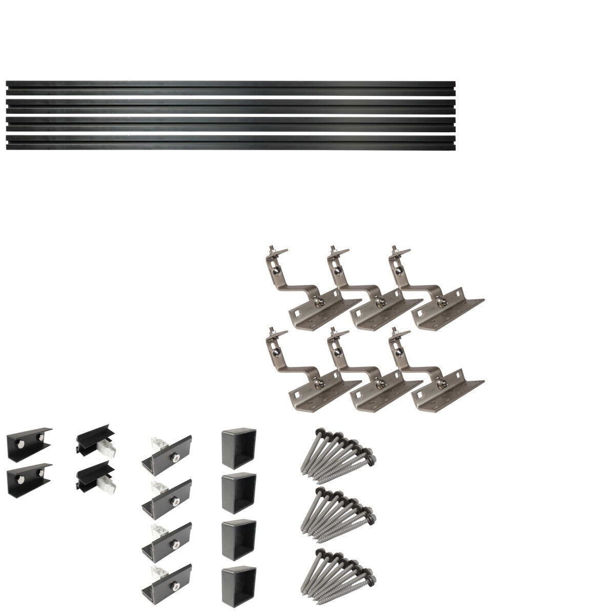WATTSTUNDE® roof mount set for 2 modules - 204-00201-01