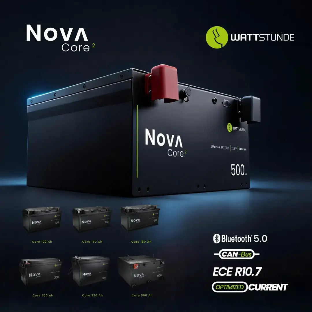 WATTSTUNDE® NOVA Core 2 Batterie LiFePO4 180 Ah