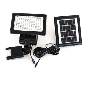 Bewegungsmelder mit LED-Flutlicht / Solar für...