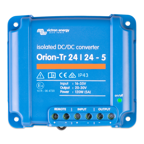 Victron Orion-Tr 24/24-5A (120W) DC-DC converter isolated