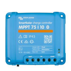 Victron SmartSolar MPPT 75/10 Bluetooth integriert
