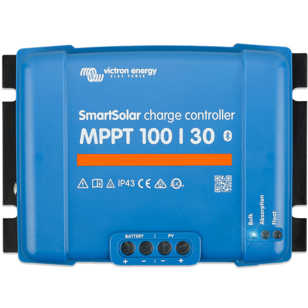 Solar Laderegler Victron SmartSolar MPPT 100/30  für 12 mit Bluetooth 24 Volt 