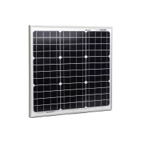 50W Solar Inselanlage Bausatz Solar Laderegler 10A SC10ALCD 1xUSB 12/24V