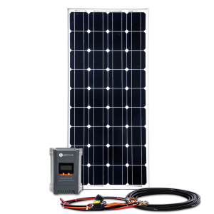 150W Solar Inselanlage Bausatz WATTSTUNDE® 30A 100V...