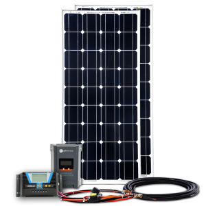 300W Solar Inselanlage Bausatz (2x150W)...