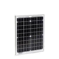30W Solar Inselanlage Bausatz WATTSTUNDE® 10A Solar Laderegler PEKO10
