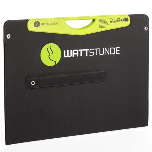 WATTSTUNDE&reg; 100W SolarBuddy Solartasche WS100SB direkt mit USB Anschluss Variationsset