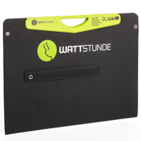 WATTSTUNDE® 100W SolarBuddy Solartasche WS100SB direkt mit USB Anschluss Variationsset