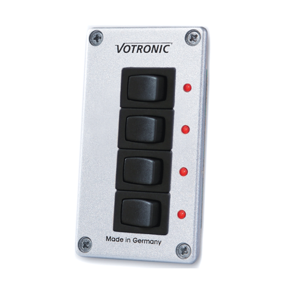 Votronic Schalter-Panel 4 S 12/24 V - 1288