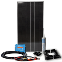 250W BLACK LINE MPPT Wohnmobil Solaranlage mit Schindel Zellen BLS250 Victron