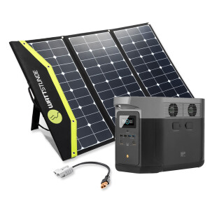 EcoFlow DELTA MAX 1600 Powerstation Bundle mit WATTSTUNDE SunFolder+ Solartasche 200 W HV