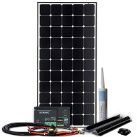 DAYLIGHT Sunpower 210Wp Wohnmobil Solaranlage DLS210 Votronic MPP 260 CI