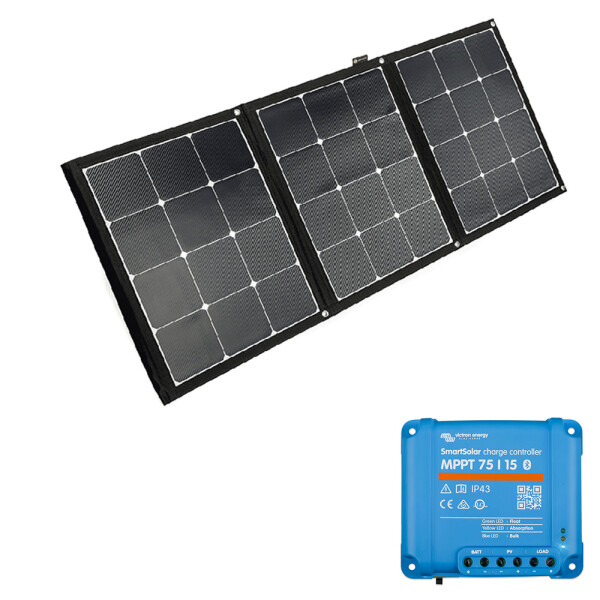 WATTSTUNDE® WS140SF SunFolder 140Wp Solartasche Variationsset Victron Smartsolar 75|15 Nein
