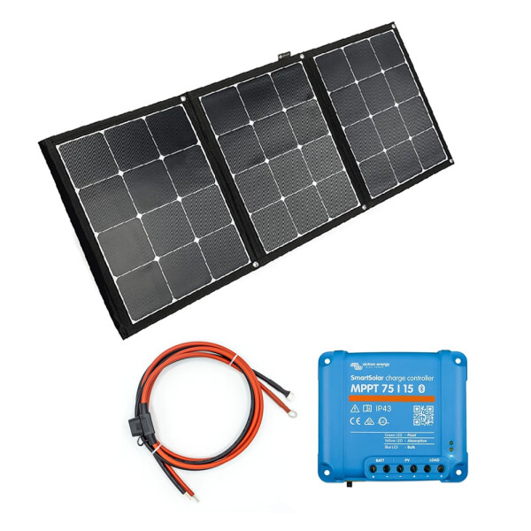 WATTSTUNDE® WS140SF SunFolder 140Wp Solartasche Variationsset Victron Smartsolar 75|15 Ja