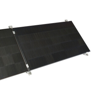 WATTSTUNDE&reg; Flachdach Solarmodul Halterung Mittelst&uuml;tze HST120V