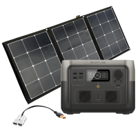 EcoFlow RIVER 2 MAX Powerstation Bundle mit SunFolder Solartasche SunFolder+ 140W