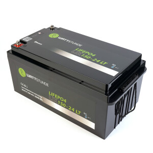 WATTSTUNDE&reg; Lithium 24V 150Ah LiFePO4 Batterie LIX24-150-LT