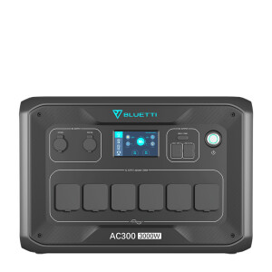 Bluetti AC300 Powerstation + B300 Zusatzbatterie Heimspeicher Energiesystem 3x B300 (9216 Wh)