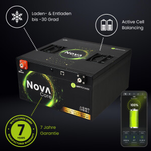 WATTSTUNDE&reg; NOVA Core 480Ah Batterie LiFePO4